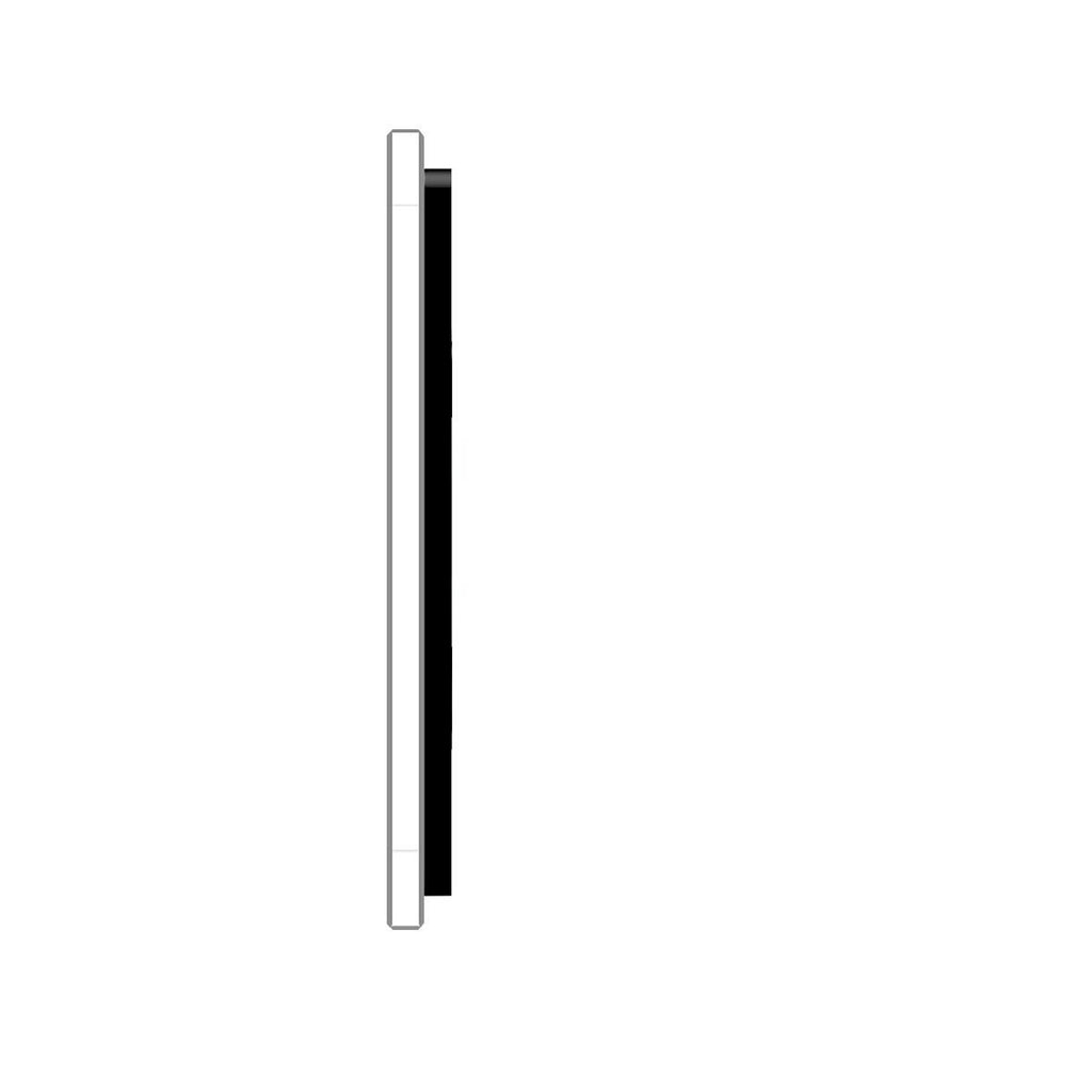 Cadre LIVOLO 2 buttons - Cadre en verre blanc pour interrupteurs tactiles