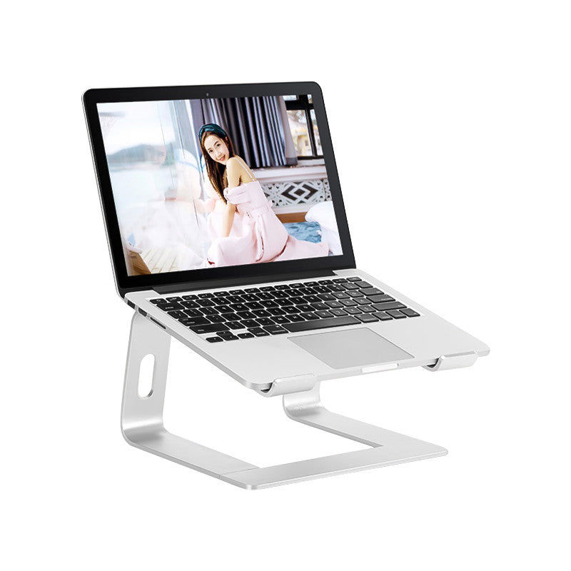 Plugin Support Portable pour Ordinateur Portable en Aluminium – Ventilé & Pliable (10"–15,8") • Gris Foncé
